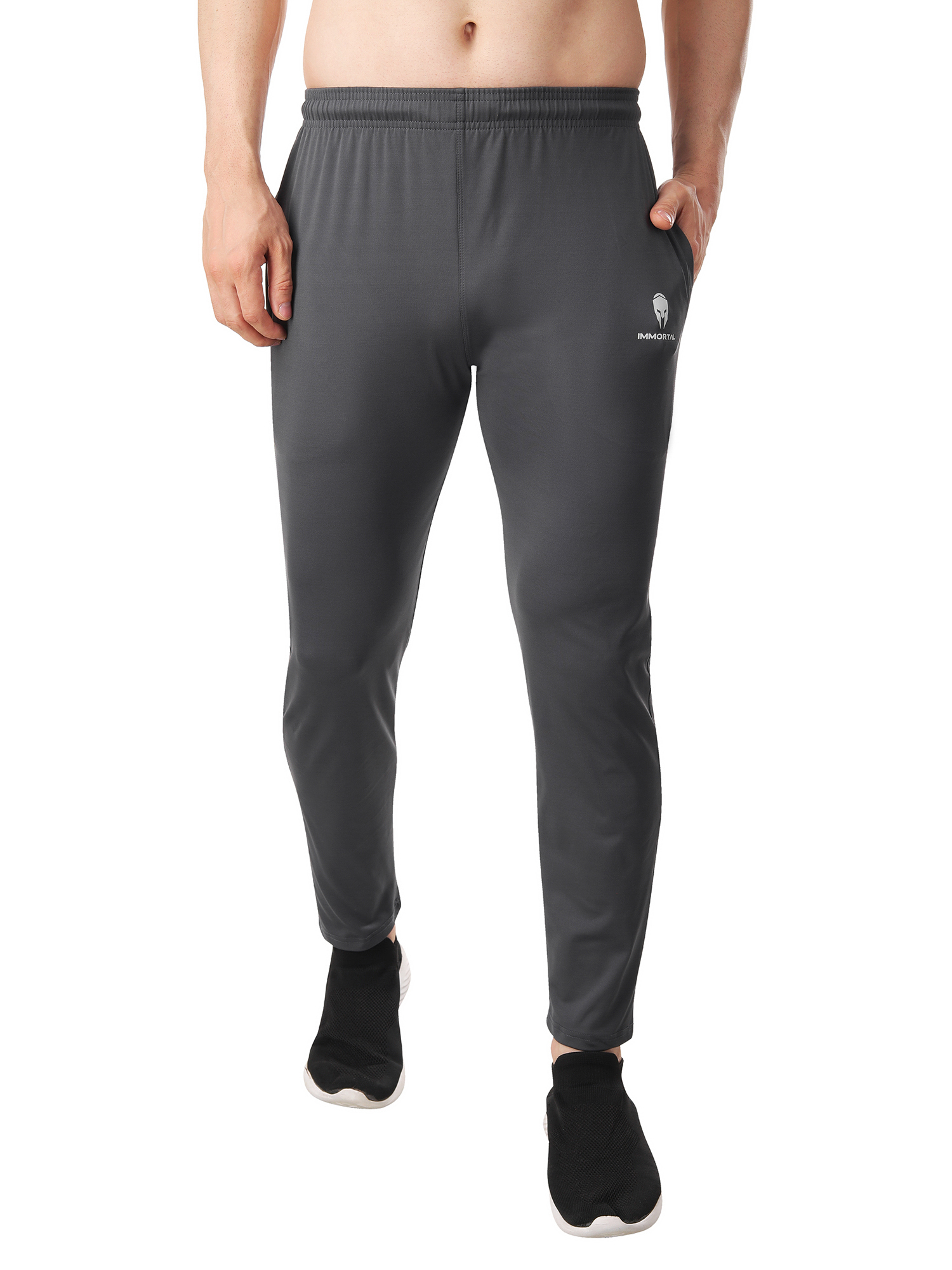 Immortal Dark Grey Lower For Small Waist