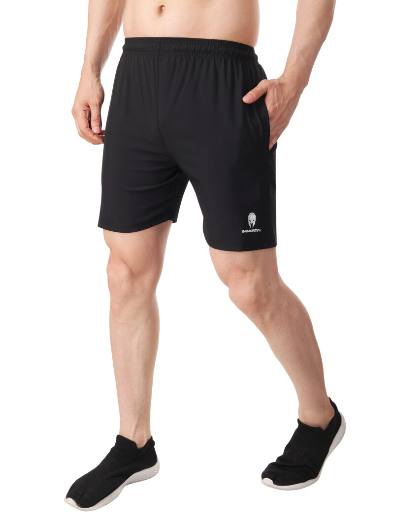 Immortal Black Shorts For Small Waist - Image 4