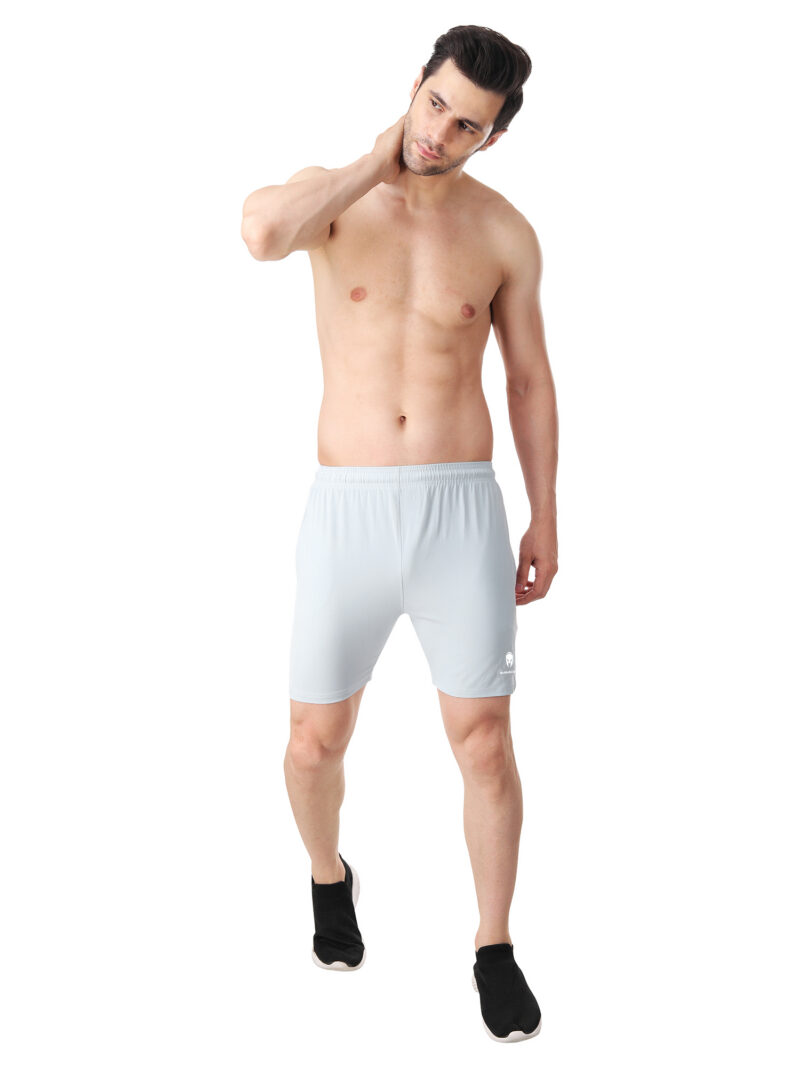Immortal Light Grey Shorts For Small waist - Image 2