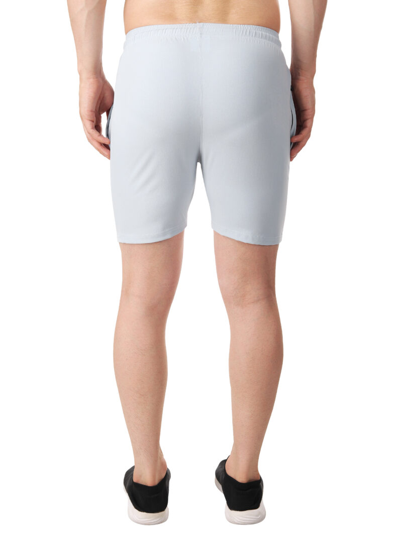 Immortal Light Grey Shorts For Small waist - Image 7