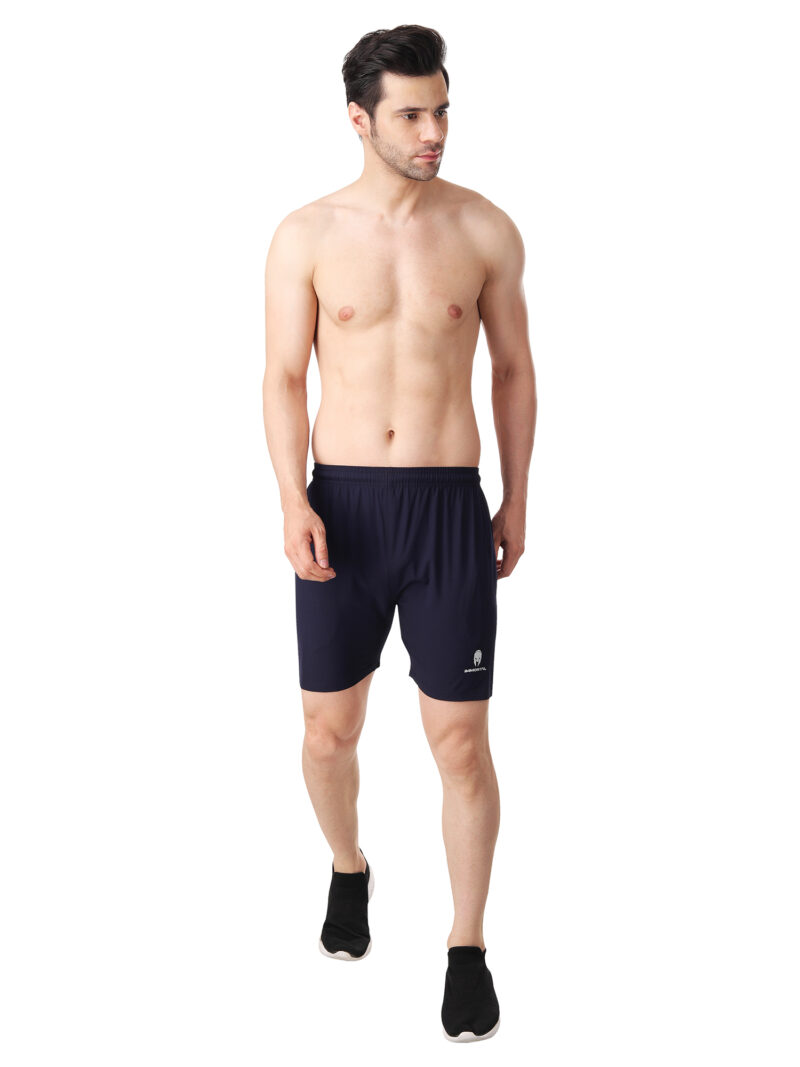 Immortal Navy Shorts For Small Waist - Image 2