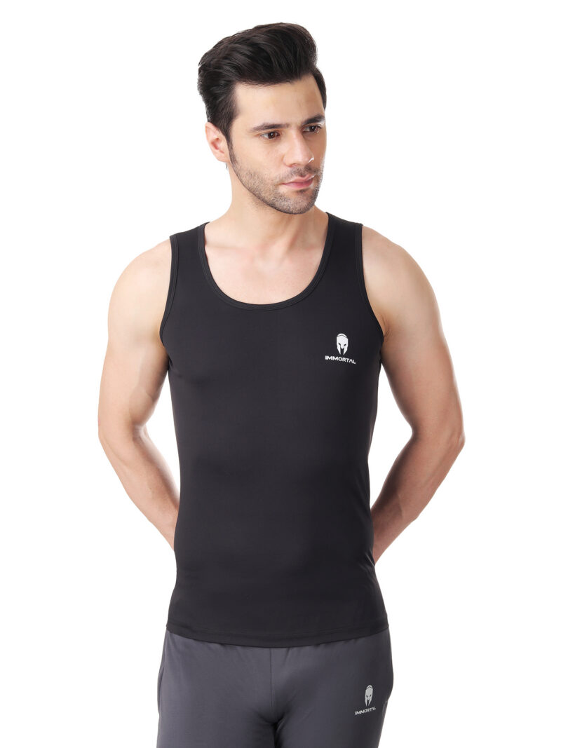 Immortal Black Dry-Fit Tank Top