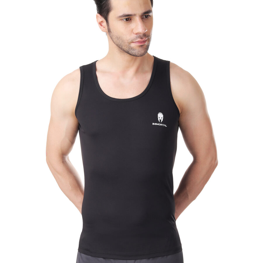Immortal Black Dry-Fit Tank Top