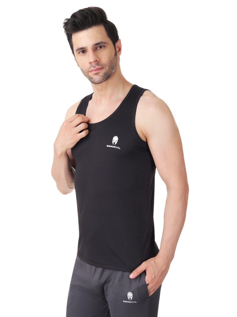 Immortal Black Dry-Fit Tank Top - Image 4