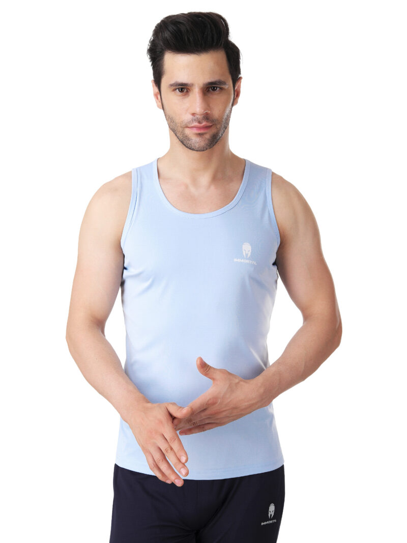 Immortal Sky Blue Dry-Fit TankTop