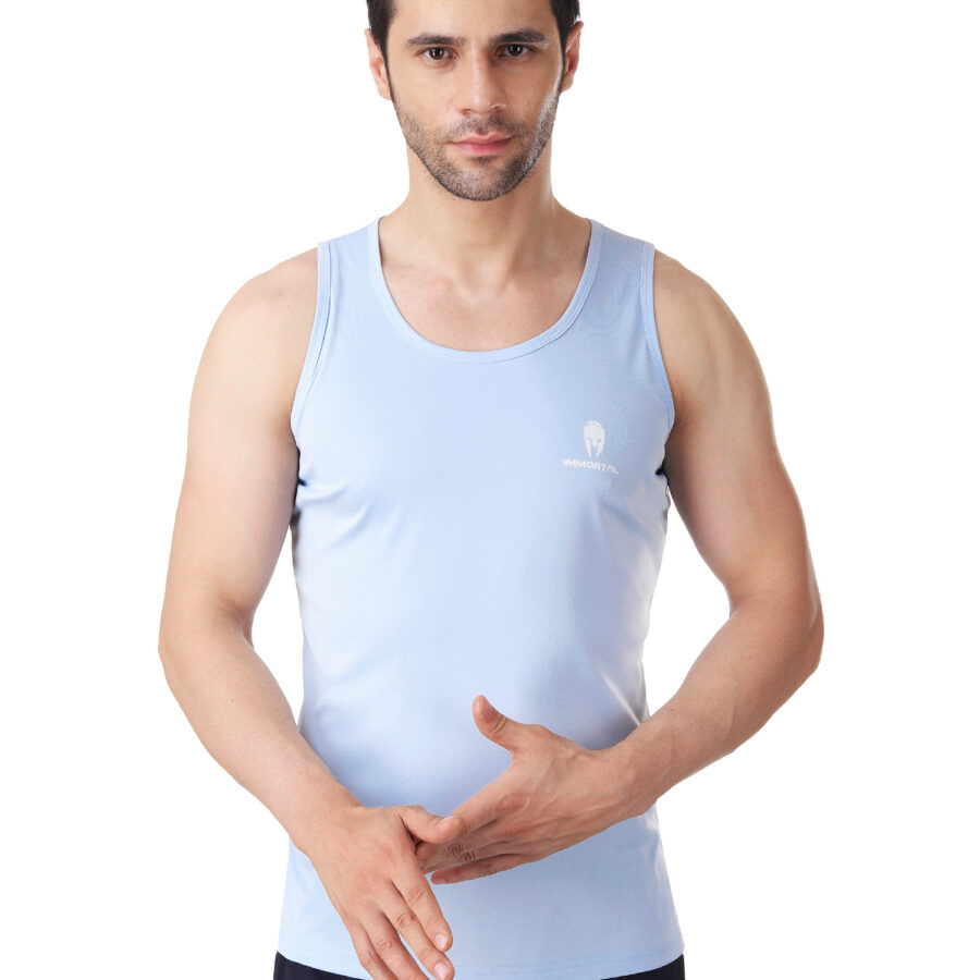 Immortal Sky Blue Dry-Fit TankTop