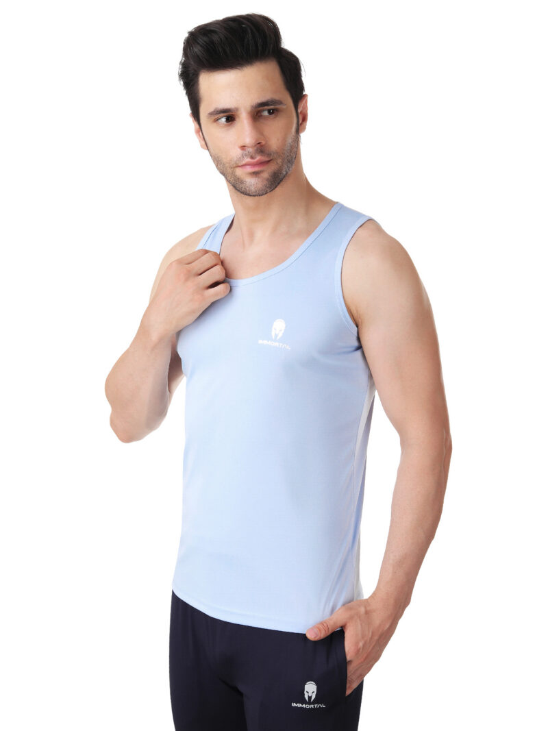 Immortal Sky Blue Dry-Fit TankTop - Image 4