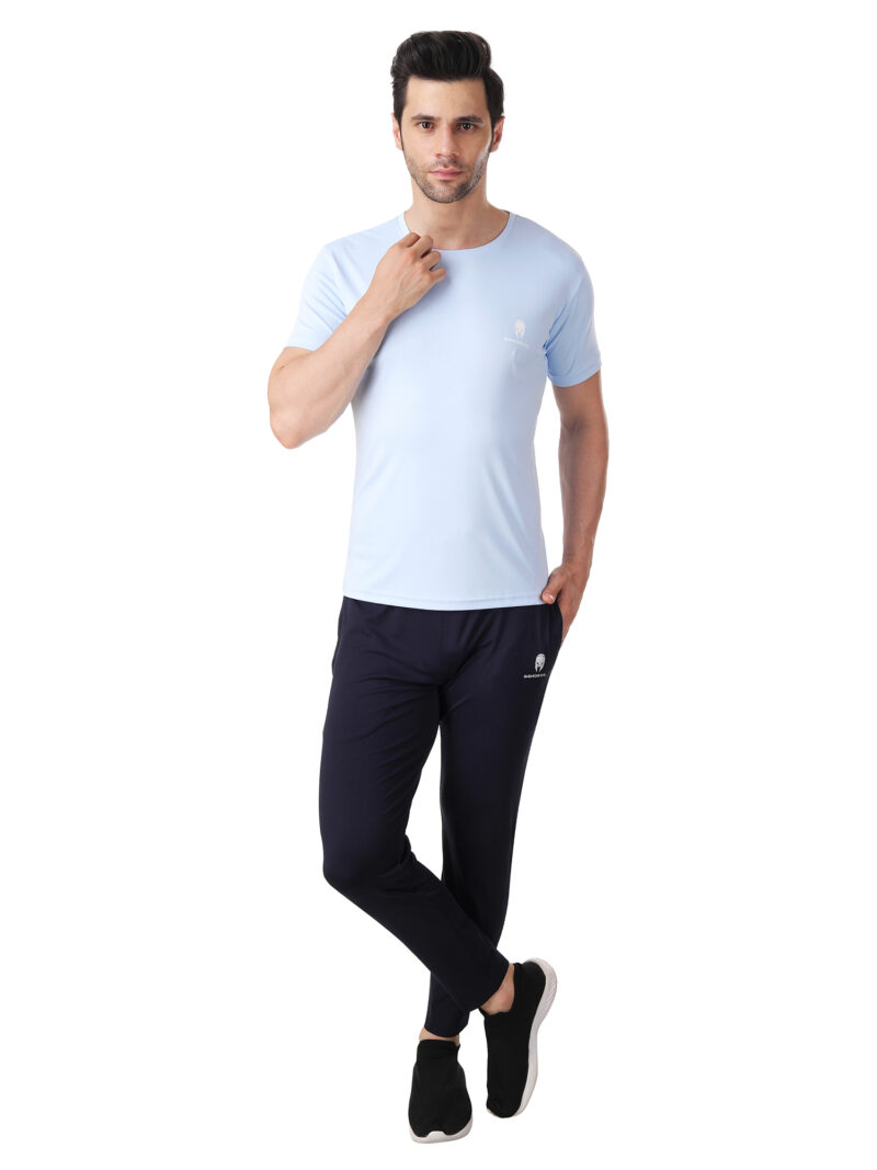 Immortal Sky Blue Dry-Fit T-shirt for Lean physique - Image 2